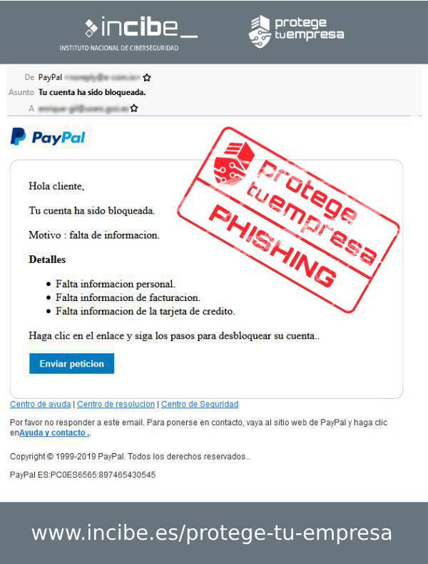 Correo PayPal